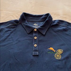 🌴☀️ NWOT! Tommy Bahama! Men’s polo 👕 💙🧡